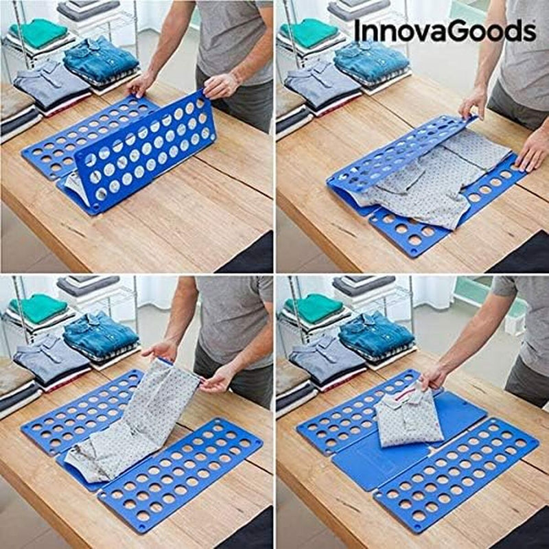 Tøjfolder InnovaGoods IG115106 Blå Plastik (Refurbished B)
