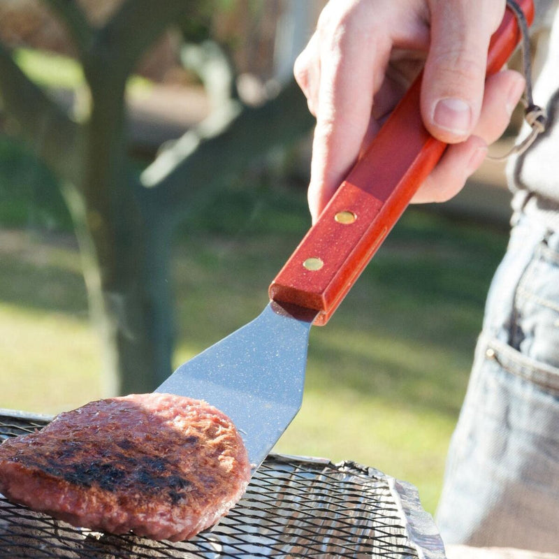 Lille Kuffert til Grill InnovaGoods IG116868 Træ Rustfrit stål 18 Dele (Refurbished A)