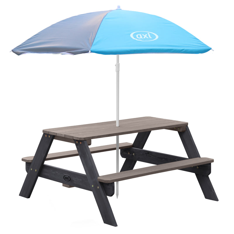 AXI Parasol Ø125 cm - Grå/Blå