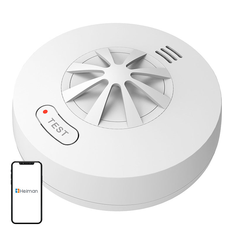 Heiman HM-5HW trådløs sammenkoblet varmealarm