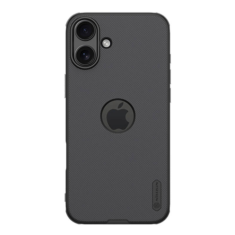 Nillkin Super Frosted Pro cover til iPhone 16 Plus (sort)