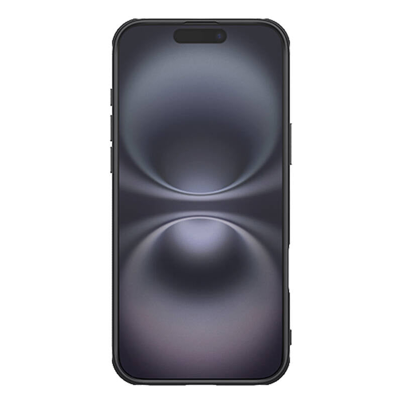 Nillkin Super Frosted Pro cover til iPhone 16 Plus (sort)