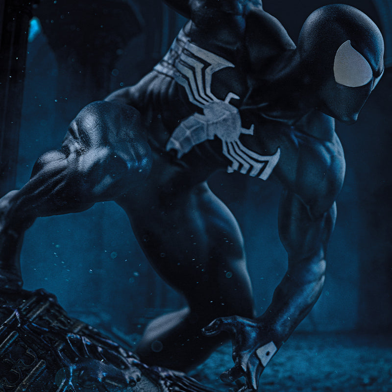 Iron Studios Marvel Comics - Spider Man Black statue BDS Art Scale 1/10