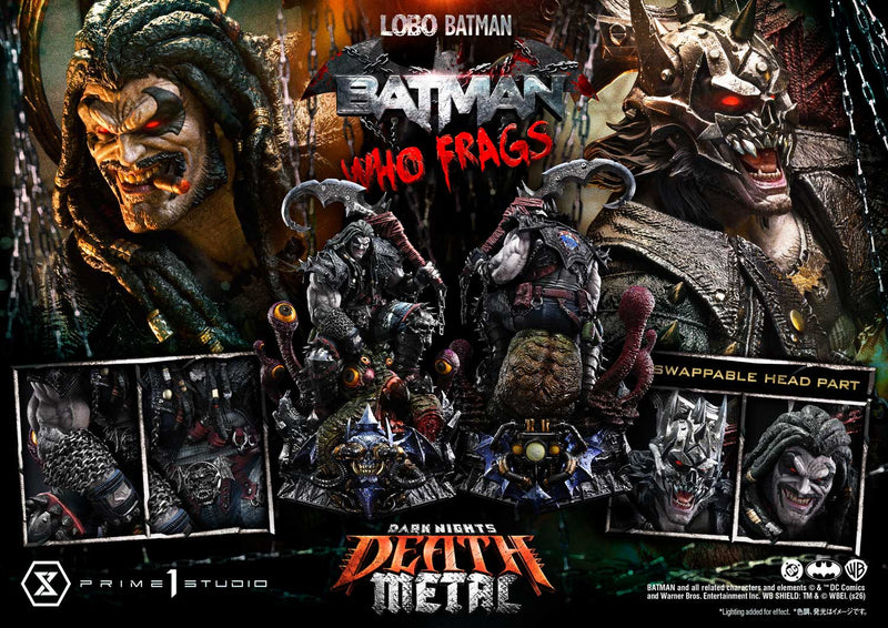 Prime 1 Studio Museum Masterline Dark Nights: Death Metal (Comics) Lobo Batman: Batman Who Frags (Concept design by Carlos D'Anda)