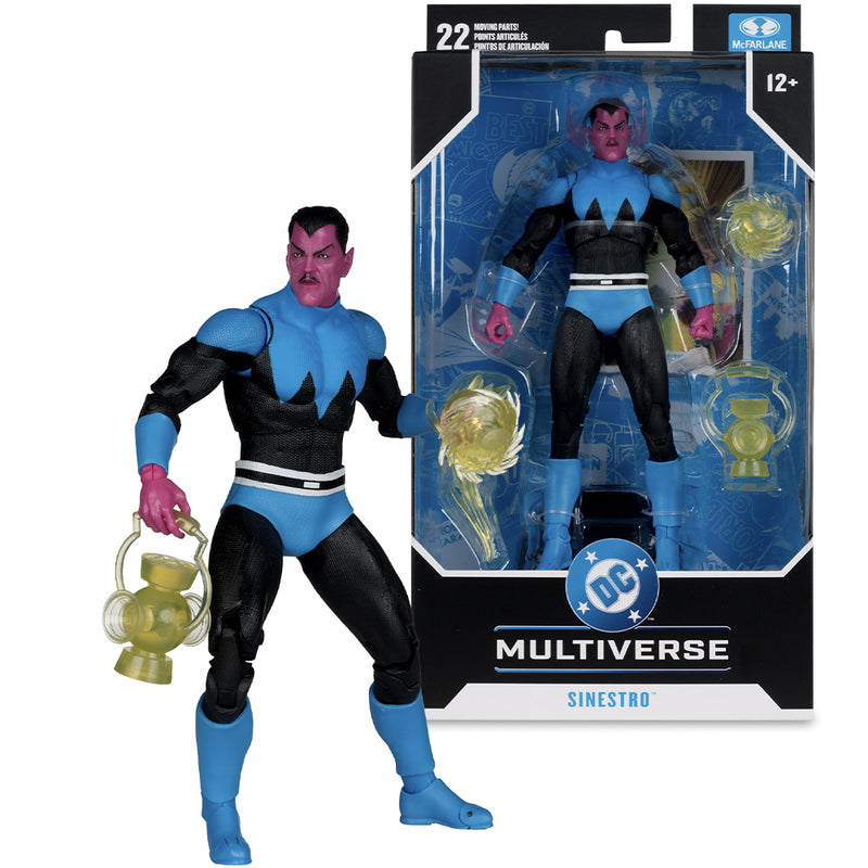 DC Multiverse Sinestro (Classic Uniform) 7 tommer actionfigur McFarlane Toys