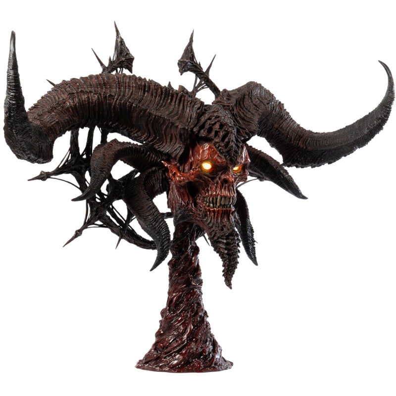 PureArts DIABLO IV: Lord of Hatred Mephisto kunstmaske i naturlig størrelse LE