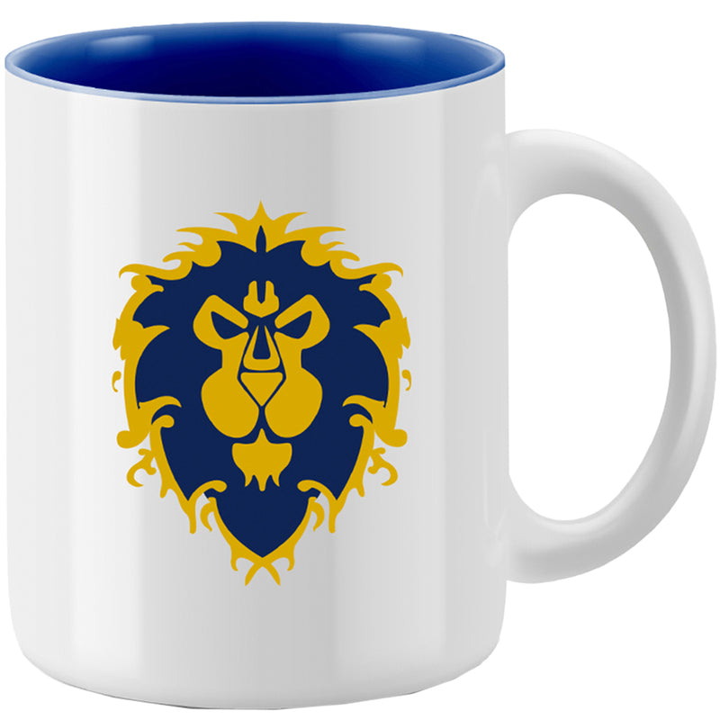 Krus World of Warcraft: Alliance (hvid), 11 OZ (325 ml) med gaveæske