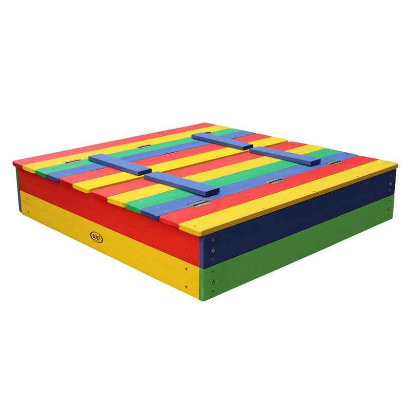 AXI Ella Sandkasse 100 x 95 cm - Regnbue
