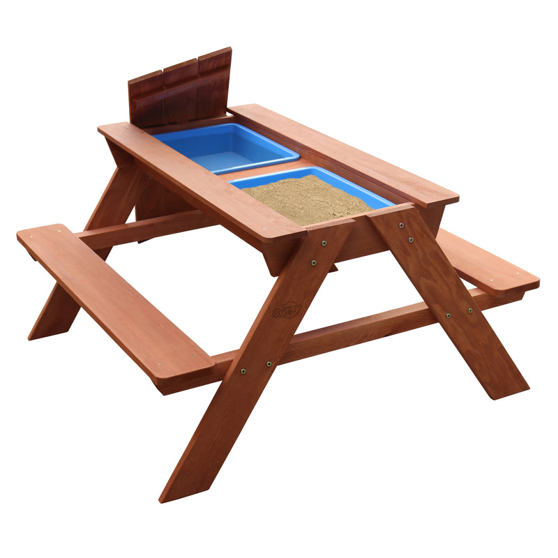 Sunny Dave Sand- og Vand Picnicbord - Brun