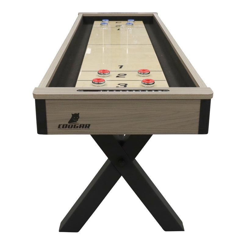 Cougar Mason American Shuffleboard Bord Eg/Sort