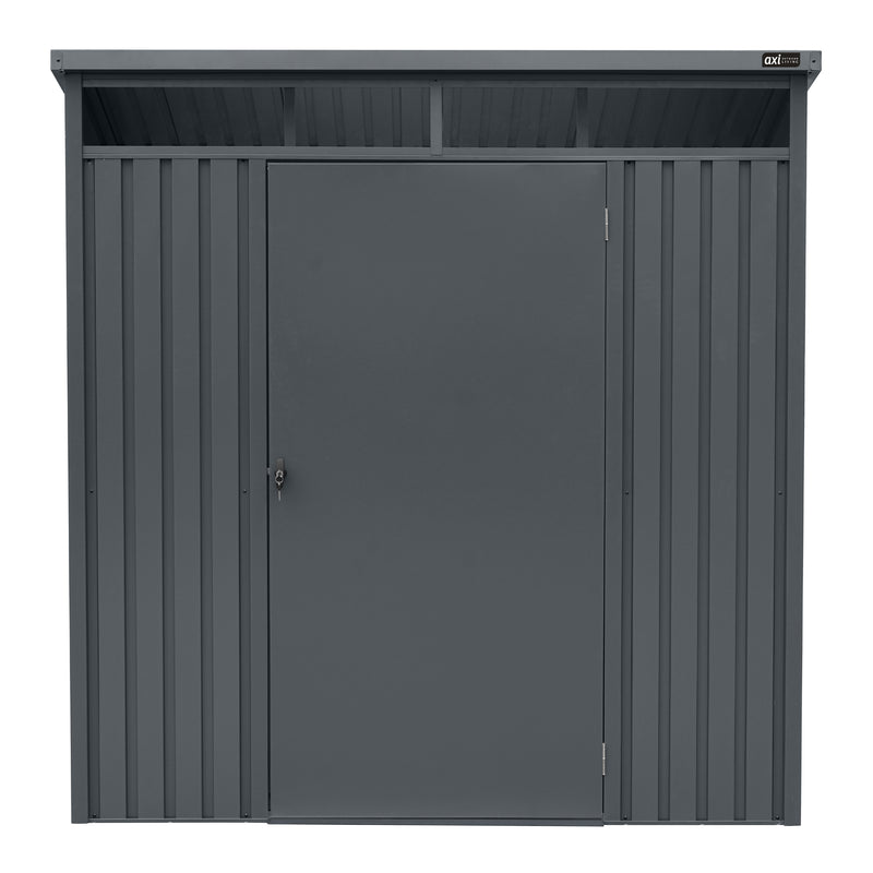 AXI Victor Metal Have Opbevaringsskur 132 x 192 x 201 cm - Antracit