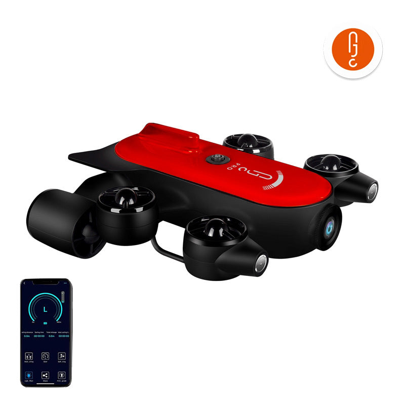 Geneinno T1-Pro undervandsdrone, 150 m, 4K UHD