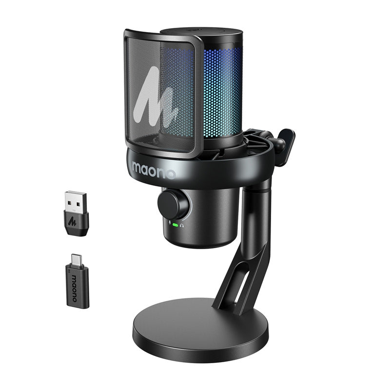 Maono DM40 Pro mikrofon (sort)