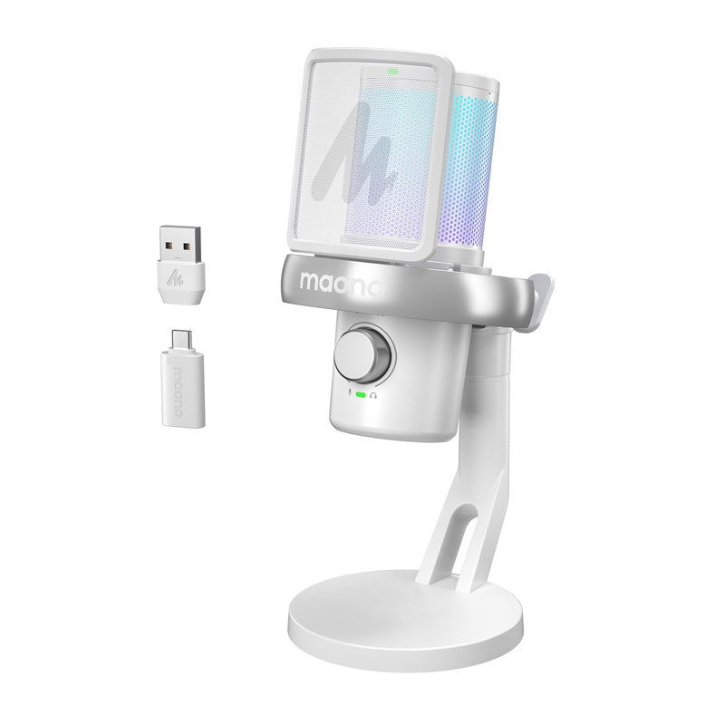 Maono DM40 Pro mikrofon (hvid)