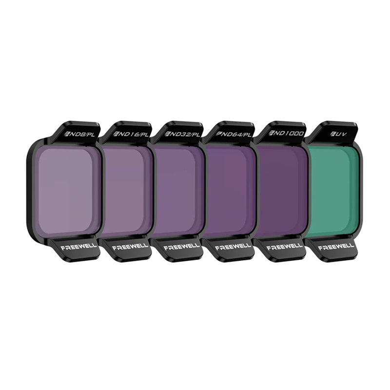 Freewell Bright Day filtersæt til DJI Flip, 6 stk.