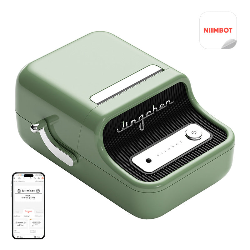 Niimbot B21 Pro bærbar labelprinter (grøn)