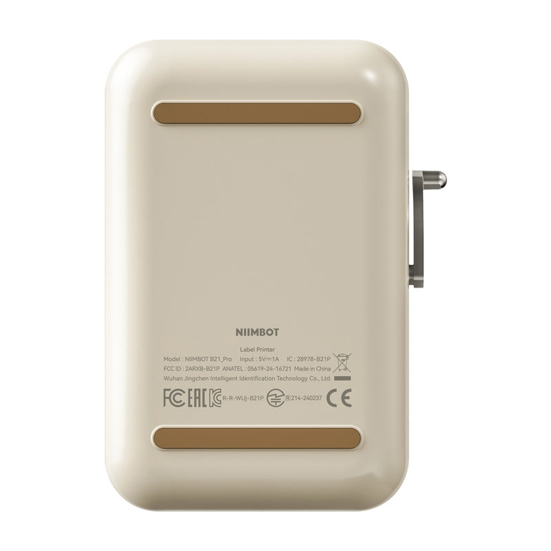 Niimbot B21 Pro bærbar labelprinter (creme)