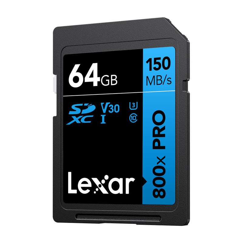 Lexar Professional 800x Pro SDXC 64GB hukommelseskort