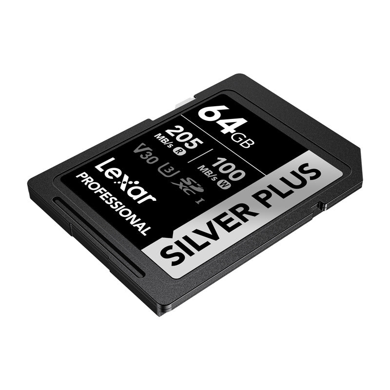 Lexar Professional SILVER PLUS SDXC 64GB hukommelseskort
