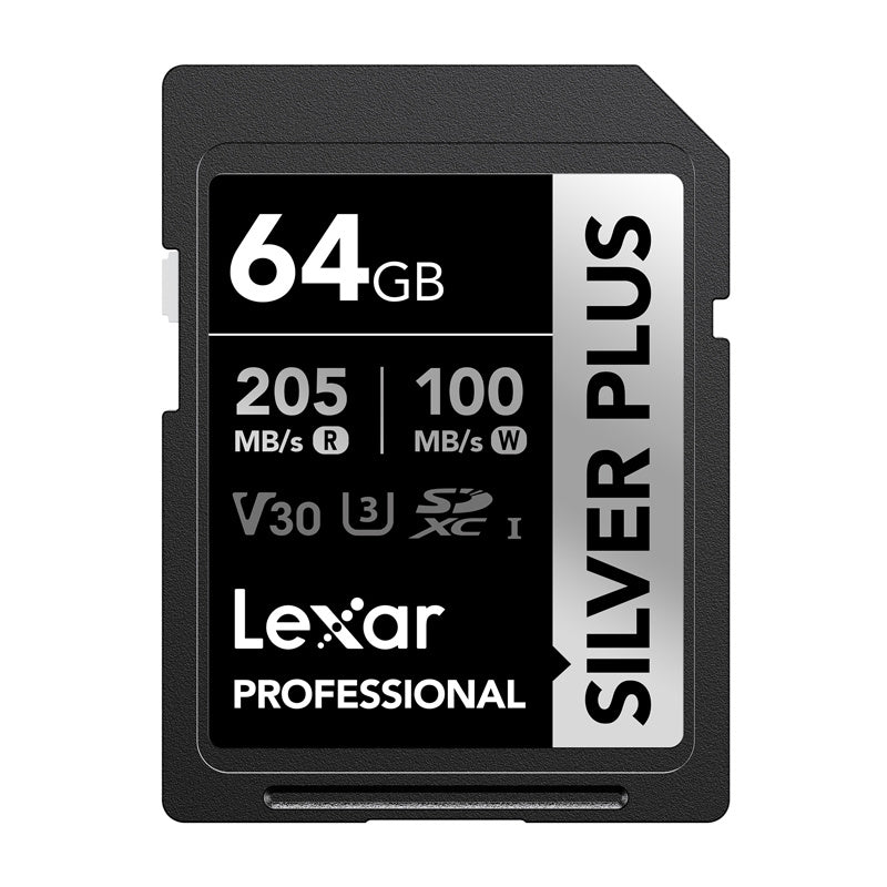 Lexar Professional SILVER PLUS SDXC 64GB hukommelseskort