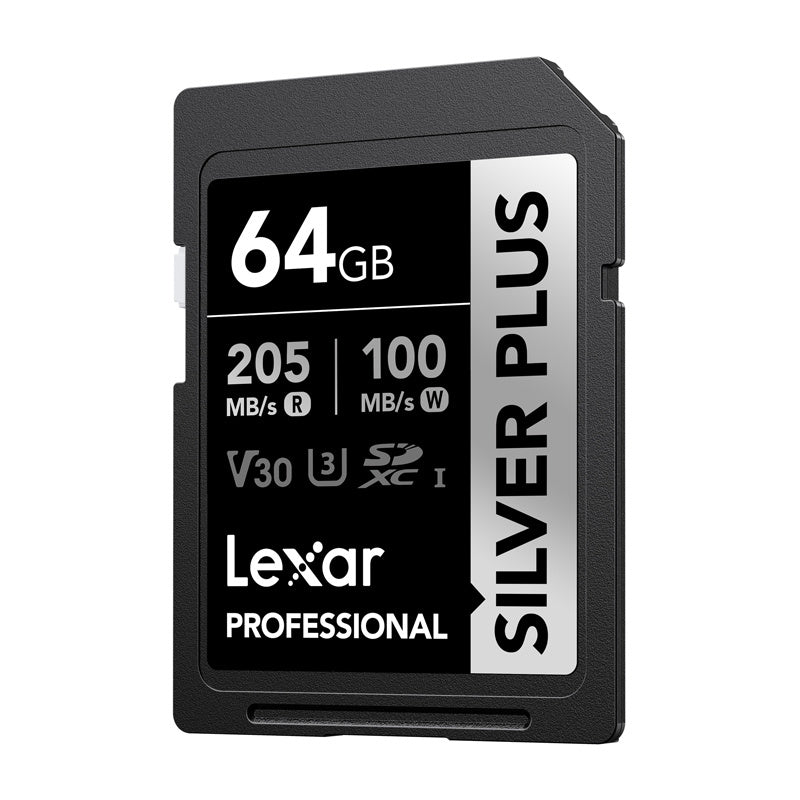Lexar Professional SILVER PLUS SDXC 64GB hukommelseskort