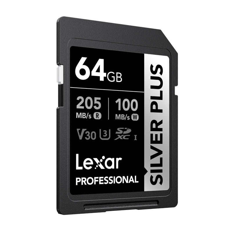 Lexar Professional SILVER PLUS SDXC 64GB hukommelseskort