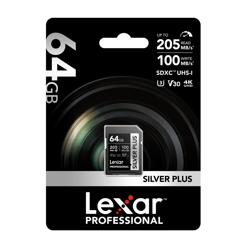 Lexar Professional SILVER PLUS SDXC 64GB hukommelseskort