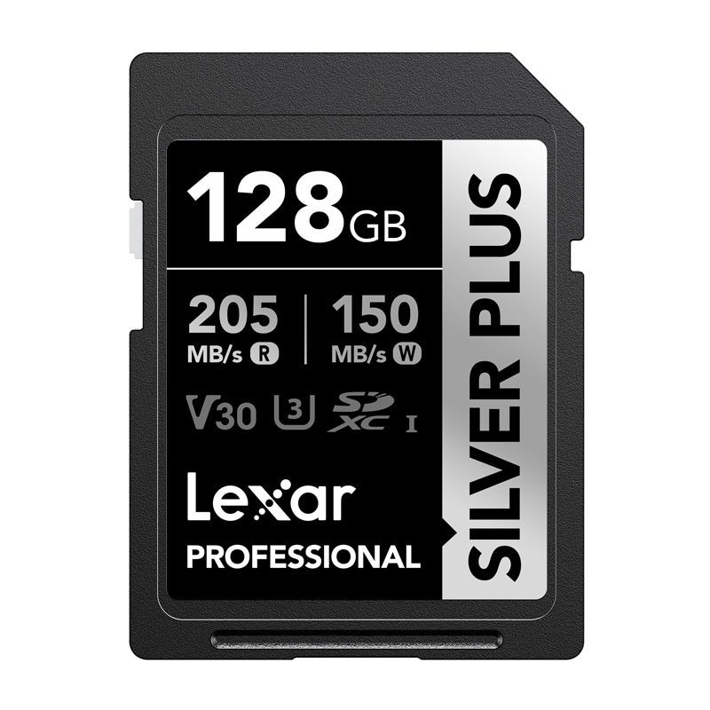 Lexar Professional SILVER PLUS SDXC 128GB hukommelseskort