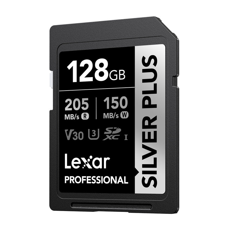 Lexar Professional SILVER PLUS SDXC 128GB hukommelseskort