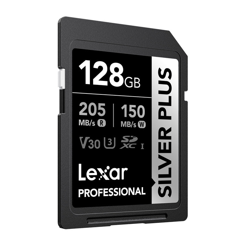 Lexar Professional SILVER PLUS SDXC 128GB hukommelseskort
