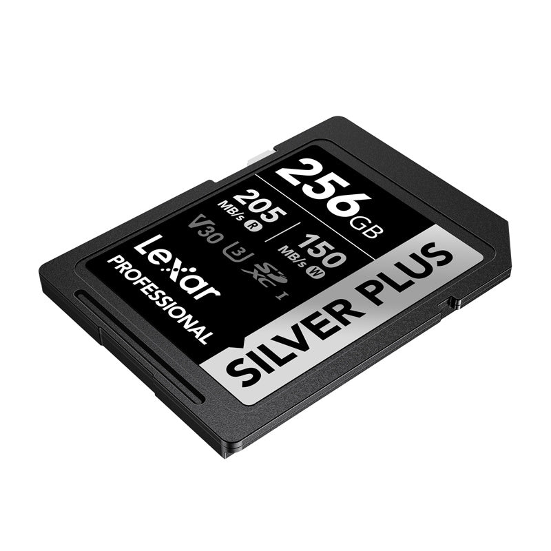 Lexar Professional SILVER PLUS SDXC 256GB hukommelseskort