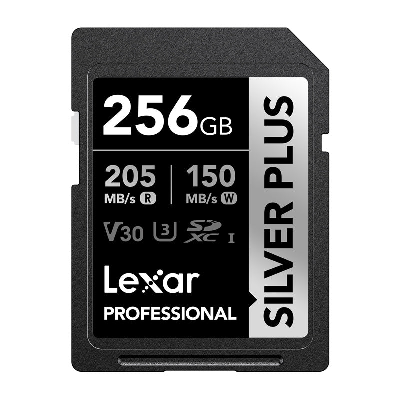 Lexar Professional SILVER PLUS SDXC 256GB hukommelseskort