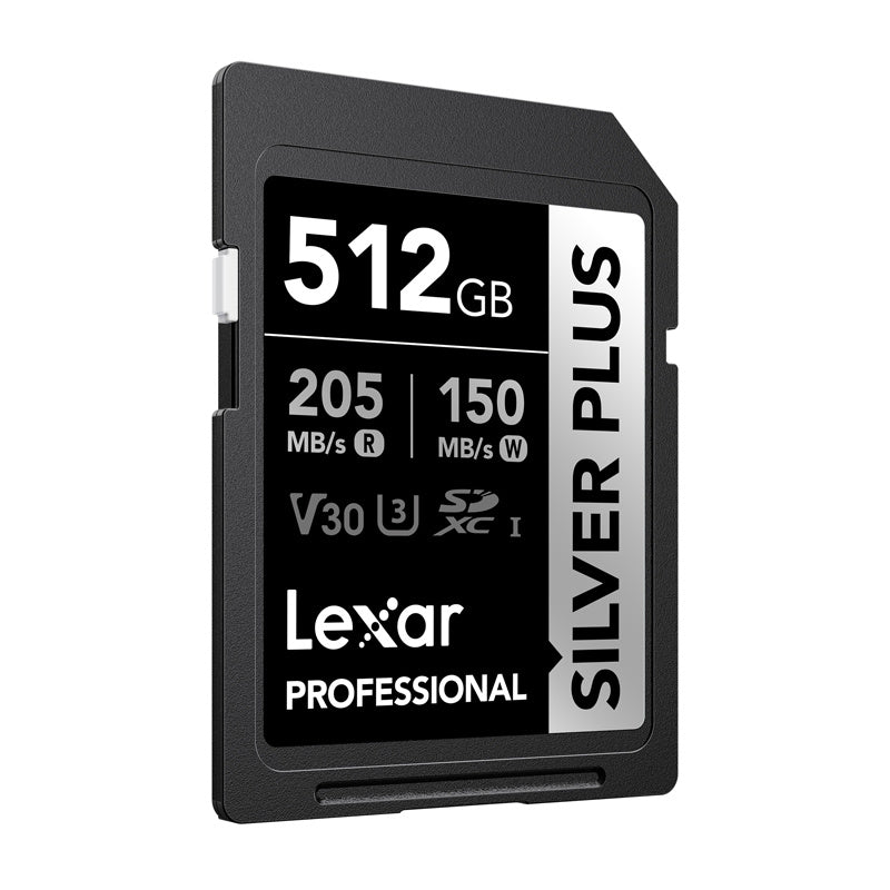 Lexar Professional SILVER PLUS SDXC 512GB hukommelseskort