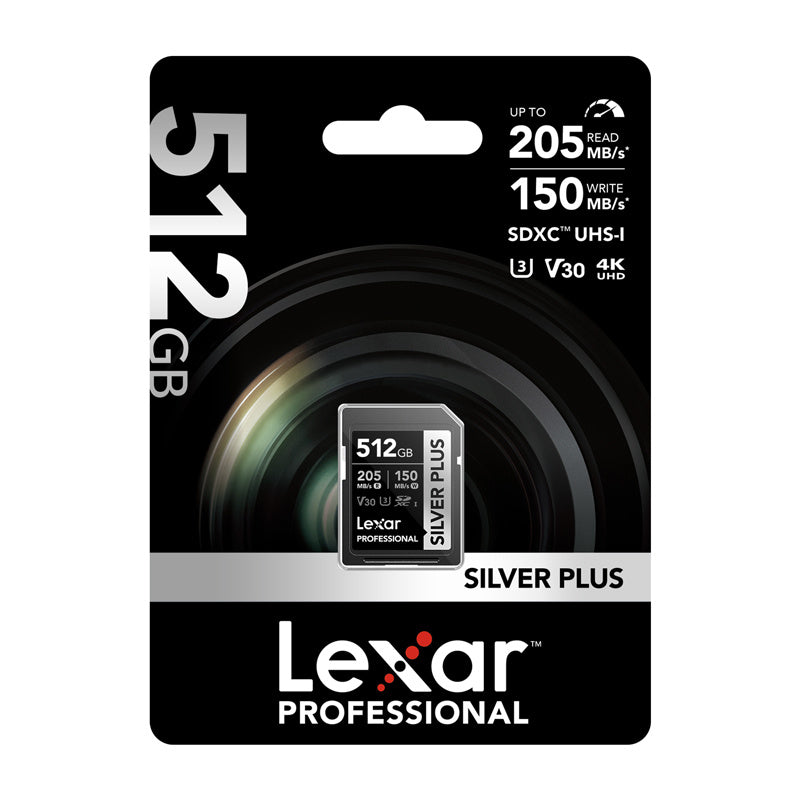 Lexar Professional SILVER PLUS SDXC 512GB hukommelseskort