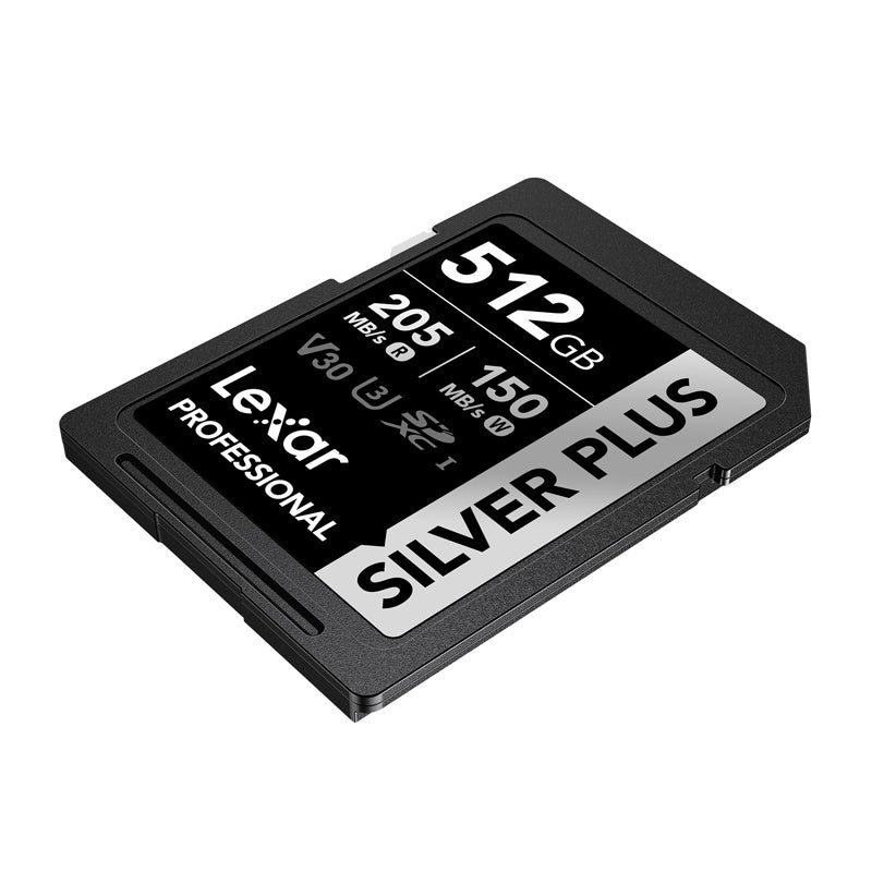 Lexar Professional SILVER PLUS SDXC 512GB hukommelseskort