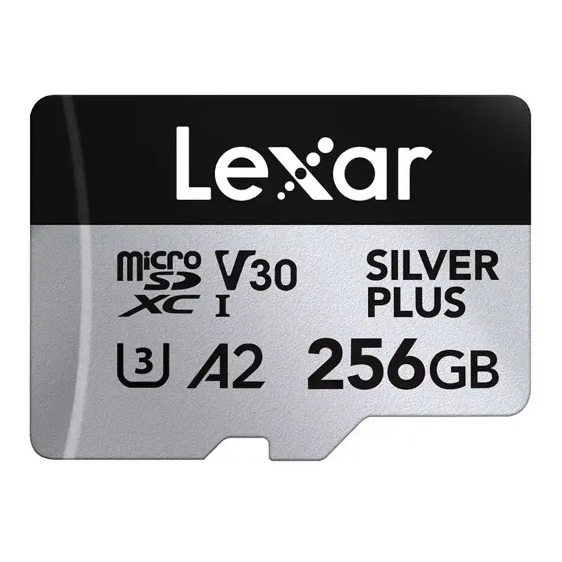 Lexar High-Performance Silver Plus microSDXC 256GB hukommelseskort + adapter