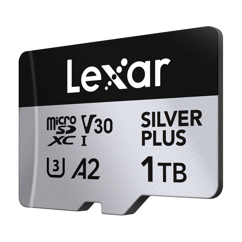 Lexar High-Performance Silver Plus microSDXC 1TB hukommelseskort + adapter