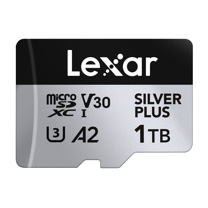 Lexar High-Performance Silver Plus microSDXC 1TB hukommelseskort + adapter