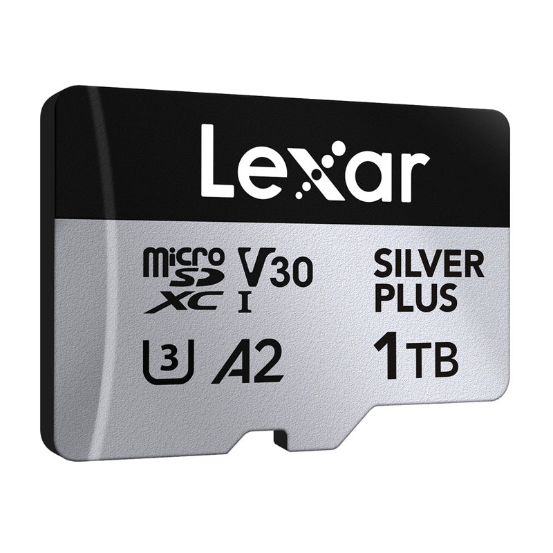 Lexar High-Performance Silver Plus microSDXC 1TB hukommelseskort + adapter