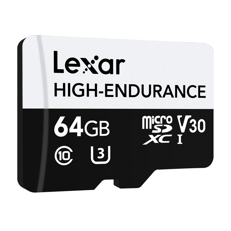 Lexar High-Endurance microSDHC/microSDXC 64GB hukommelseskort