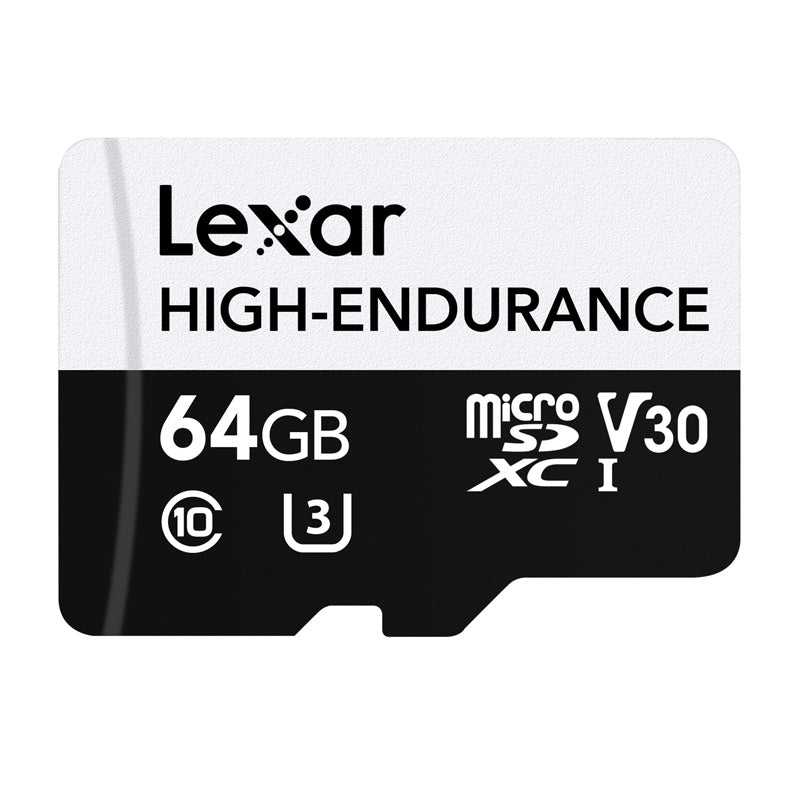 Lexar High-Endurance microSDHC/microSDXC 64GB hukommelseskort