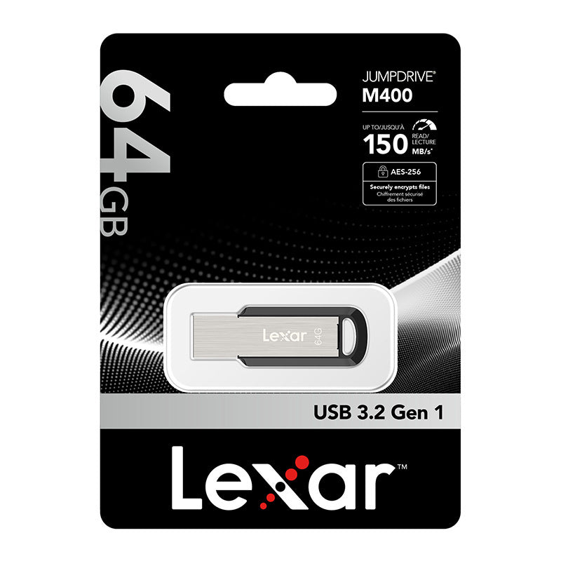 Lexar JumpDrive M400 USB-nøgle, USB 3.0, 64 GB