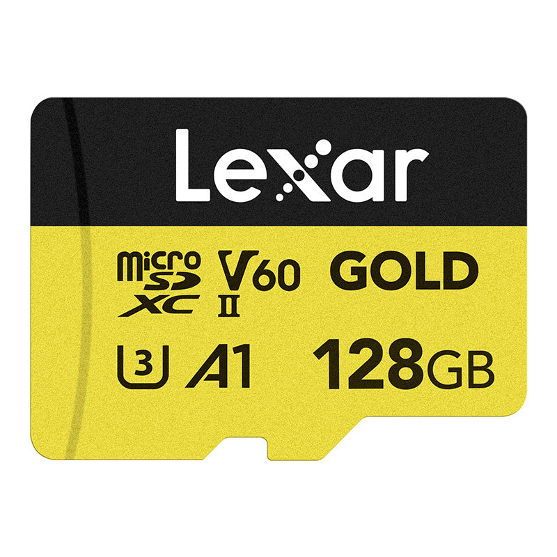 Lexar GOLD microSDXC 128GB hukommelseskort