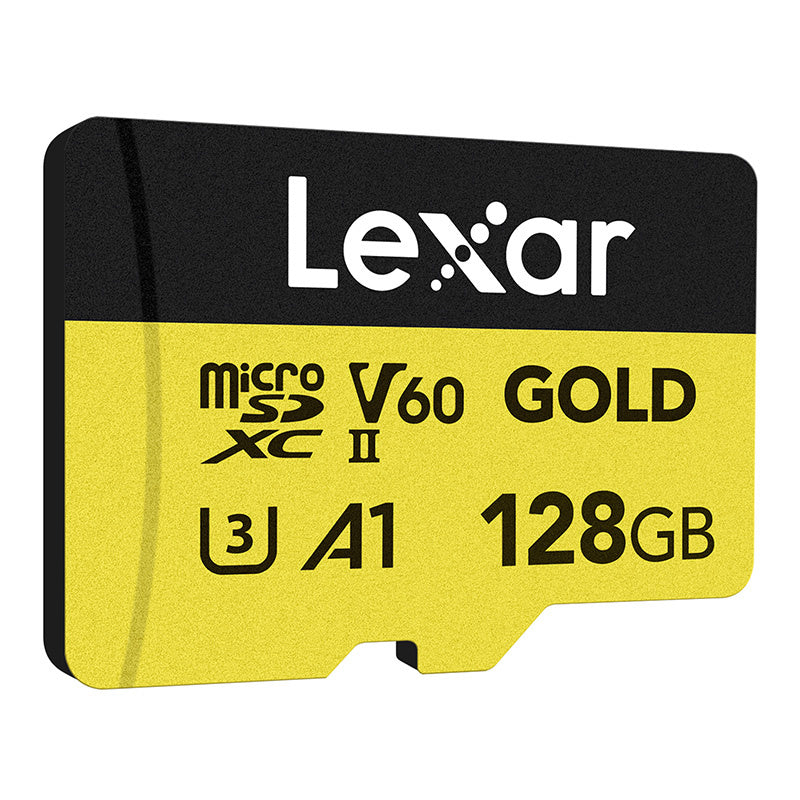 Lexar GOLD microSDXC 128GB hukommelseskort