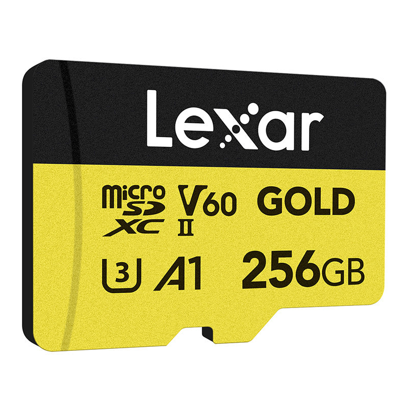 Lexar GOLD microSDXC 256GB hukommelseskort