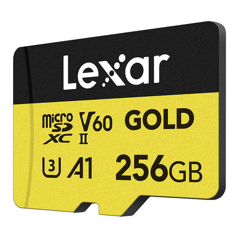 Lexar GOLD microSDXC 256GB hukommelseskort