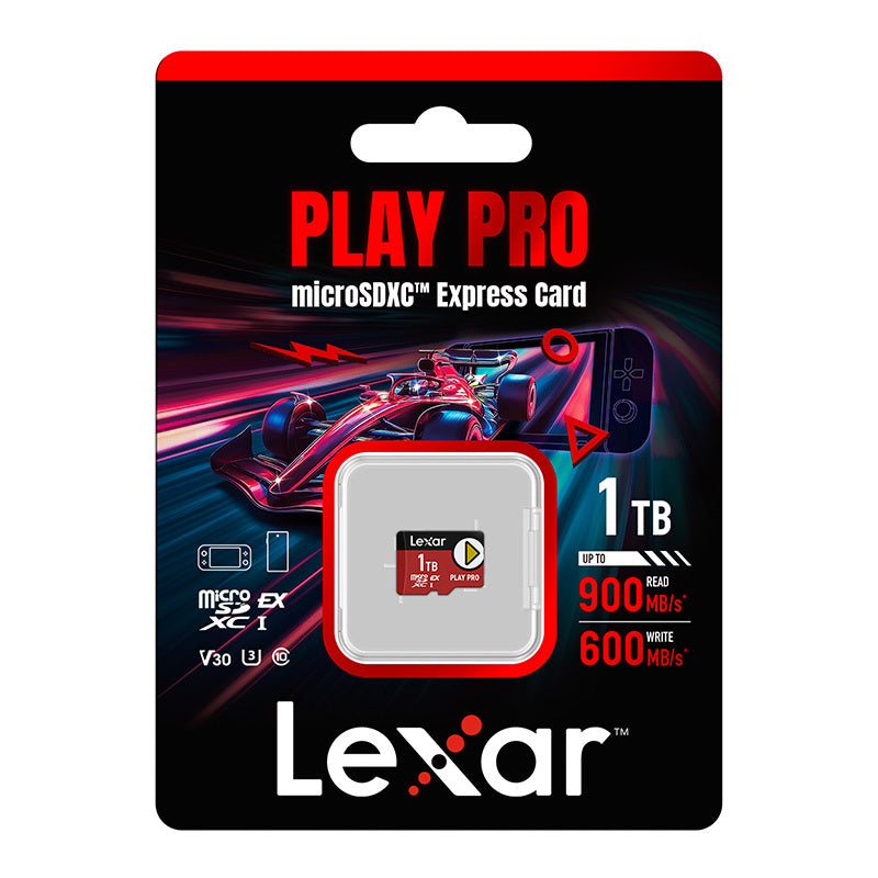 Lexar PLAY Pro microSD Express 7.1 1TB hukommelseskort