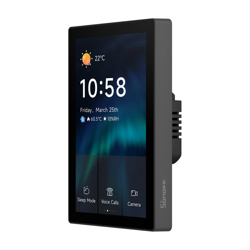 SONOFF NSPanel Pro 120 smart kontrolpanel Matter WiFi/Bluetooth/ZigBee (sort)