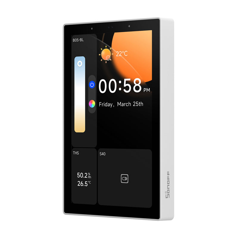 SONOFF NSPanel Pro 120 smart kontrolpanel Matter WiFi/Bluetooth/ZigBee (hvid)