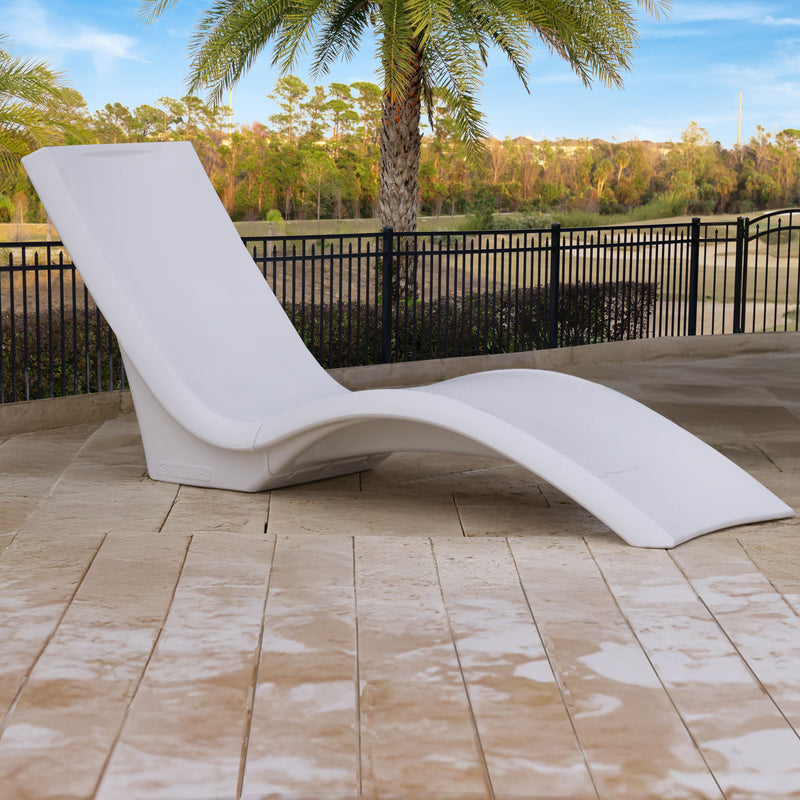 Step2 Vero Pool Lounger Pool Liggestol Hvid